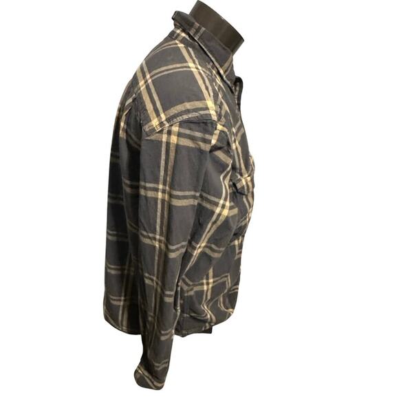 Carhartt Mens XL Loose Fit Long Sleeve Flannel Button Down - Picture 4 of 5